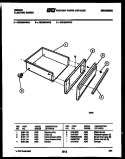 CABINET PARTS Diagram and Parts List for RS19F3WX1A  Gibson Refrigerator