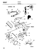 CONTROLS Diagram and Parts List for FRS26ZTHW4  Frigidaire Refrigerator