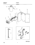 CONTROLS Diagram and Parts List for FAS225J2A4  Frigidaire Air Conditioner