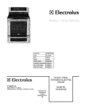 COVER Diagram and Parts List for CEI30EF5GSG  Electrolux Range