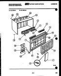 Part Location Diagram of A462706 Frigidaire FRONT-LESS PANEL