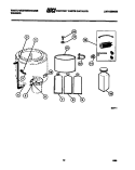 WASHER AND MISCELLANEOUS PARTS Diagram and Parts List for LA271LXW1  Frigidaire Washer