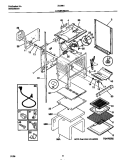LOWER BODY Diagram and Parts List for 72-3981-23-07  Tappan Range