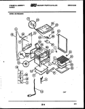 BODY PARTS Diagram and Parts List for 30-7989-00-02  Tappan Range