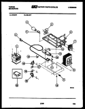 POWER CONTROL Diagram and Parts List for 56-4277-10-02  Tappan Microwave