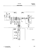 WIRING DIAGRAM Diagram and Parts List for FRT17IB3AZ1  Frigidaire Refrigerator