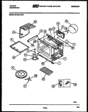 WRAPPER AND BODY PARTS Diagram and Parts List for 56-9440-10-15  Tappan Microwave