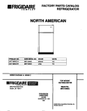COVER Diagram and Parts List for MRT18NNCD1  Frigidaire Refrigerator
