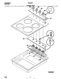 Part Location Diagram of 318020801 Frigidaire PANEL-CONTROL