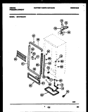 CABINET PARTS Diagram and Parts List for GFU17M4AW1  Gibson Freezer