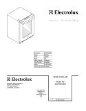 COVER Diagram and Parts List for EI24WC65GS0  Electrolux Wine and Beverage Cooler