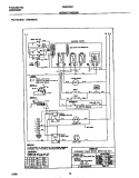 WIRING DIAGRAM Diagram and Parts List for FEB374CCBC  Frigidaire Wall Oven