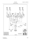 WIRING DIAGRAM Diagram and Parts List for FEF303CWD  Frigidaire Range