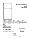 COVER Diagram and Parts List for FRT18IG4AT0  Frigidaire Refrigerator