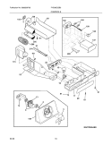 CONTROLS Diagram and Parts List for PHS38EJSB2  Frigidaire Refrigerator