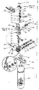 Part Location Diagram of 501228 Maytag Water softener flow plug