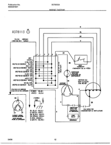 Wiring Diagram Diagram and Parts List for 5079005A  Frigidaire Air Conditioner