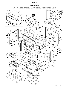 Lower oven Diagram and Parts List for 79049612316  Kenmore Microwave