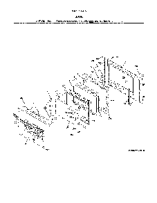 Door Diagram and Parts List for 79042529318  Kenmore Range