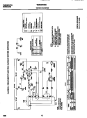 131519400 WIRING DIAGRAM Diagram and Parts List for WDE336RES0  Frigidaire Dryer