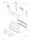 Part Location Diagram of 316280100 Frigidaire Switch,rocker ,black