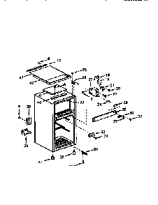 Part Location Diagram of 300837 Whirlpool BUSHING