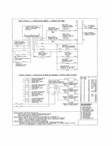 Wiring Diagram Diagram and Parts List for 79032602310  Kenmore Range
