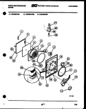 DOOR PARTS Diagram and Parts List for DG650KXH2  Frigidaire Dryer