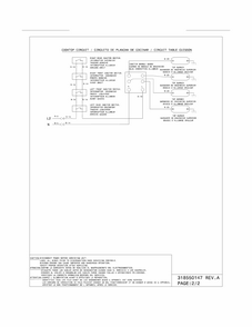 Wiring Diagram Diagram and Parts List for 79036903903  Kenmore Range