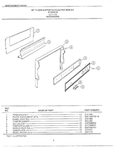 Part Location Diagram of 3131480 Frigidaire DISCONTINUED
