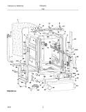 Part Location Diagram of 5304482408 Frigidaire FOOT
