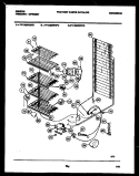 SYSTEM AND ELECTRICAL PARTS Diagram and Parts List for FV13M2WXFD  Gibson Freezer