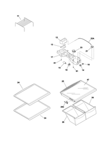 Part Location Diagram of 241739273 Frigidaire ENERGY GUIDE