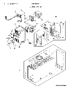 Ice maker system Diagram and Parts List for PRMC2285AF  Frigidaire Refrigerator