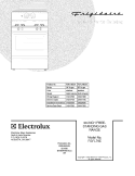 COVER Diagram and Parts List for FGFL79ECB  Frigidaire Range