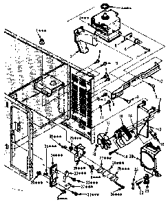 Switches And Microwave Parts Diagram and Parts List for 5648788691  Kenmore Microwave