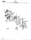 CONTROL PANEL Diagram and Parts List for TEO356BCWA  Tappan Range