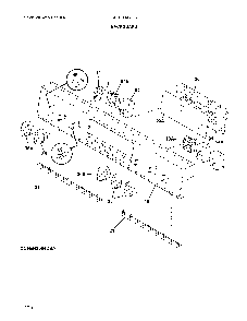 Backguard Diagram and Parts List for CLEH3054UFC  Frigidaire Range
