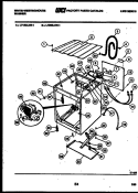 CABINET PARTS Diagram and Parts List for LT150LXD1  Frigidaire Washer