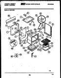 BODY PARTS Diagram and Parts List for 31-7969-00-02  Tappan Range