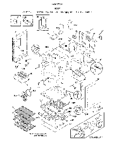 Body Diagram and Parts List for 79094203317  Kenmore Range