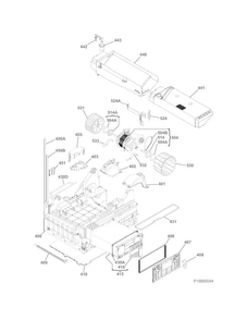Part Location Diagram of 136609214 Frigidaire KNOB