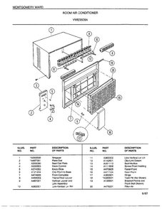 Part Location Diagram of A470905 Frigidaire Panel front