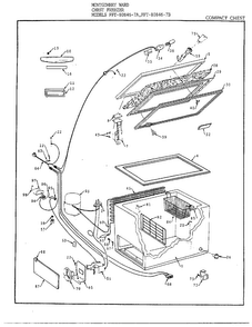 Part Location Diagram of 128649 Frigidaire Harness