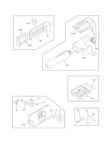 Controls Diagram and Parts List for FGHS2631PE3  Frigidaire Refrigerator