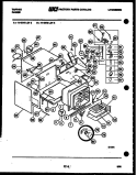 BODY PARTS Diagram and Parts List for 11-4373-00-03  Tappan Wall Oven