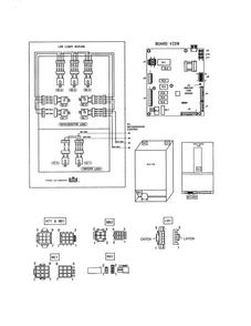 Wiring Diagram Diagram and Parts List for 25370423415  Kenmore Refrigerator