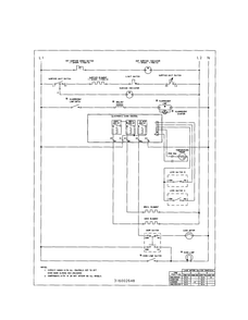Wiring Diagram Diagram and Parts List for GEF365BHSA  Frigidaire Range