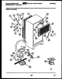 SYSTEM AND AUTOMATIC DEFROST PARTS Diagram and Parts List for PRT134PCW0  Frigidaire Refrigerator