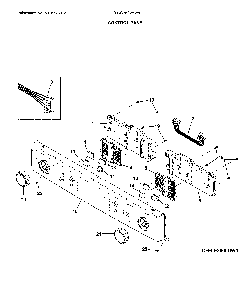 Control panel Diagram and Parts List for FLCG7522AW1  Frigidaire Washer Dryer Combo